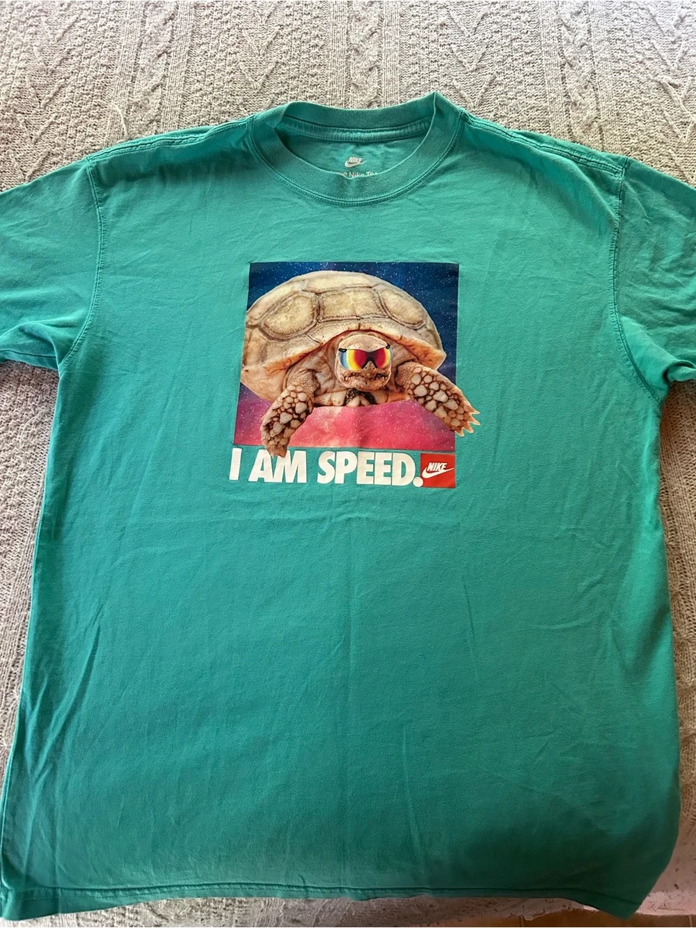 Nike Teal Loose Fit The Nike Tee